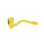 AR-15 Extended Aluminum Bolt Catch Lever- Cerakote Lemon Zest